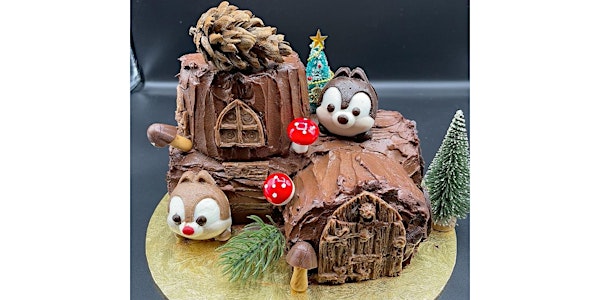 Christmas Baking Series: Chocolate Hazelnut Log Cake