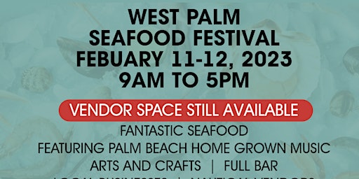 2022 14th Annual West Palm Seafood Festival