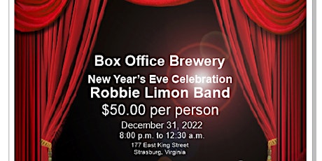 Box Office Brewery New Year's Eve Celebration