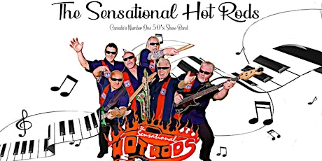 The Sensational Hot Rods 2023 NYE  event in the Valhalla Grand Ballroom