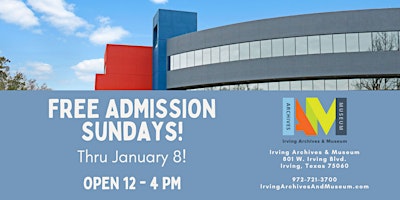Free Admission Sundays