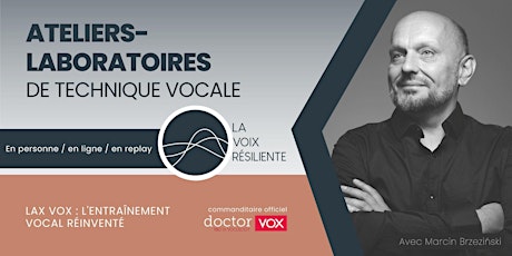 LaxVox : l'entraînement vocal réinventé -  Ateliers de technique vocale  primärbild