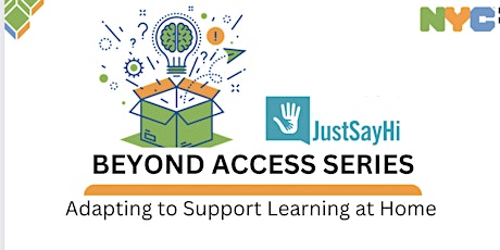 Beyond Access Series: Adapting to Support Learning at Home primary image