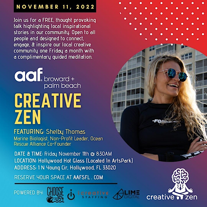 AAF CreativeZen Presents Shelby Thomas (November 2022) image