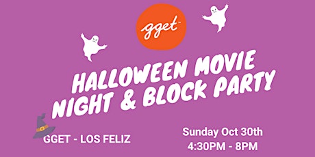 GGET Los Feliz - Halloween Movie Night primary image