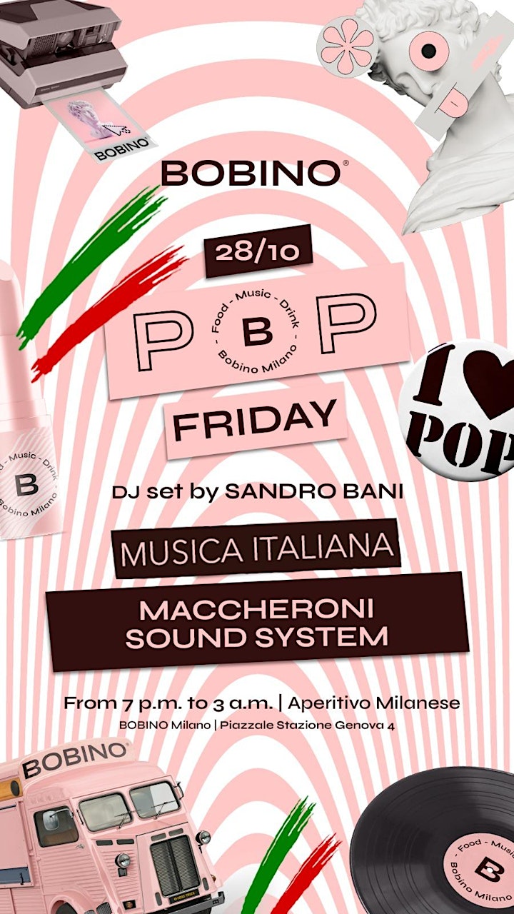 Immagine BOBINO Milano - Italian Party