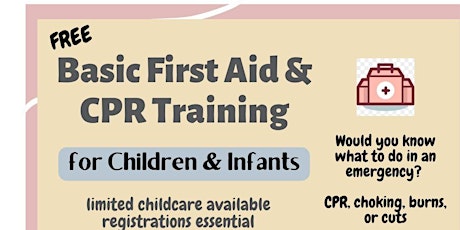 Basic First Aid for babies and children primary image