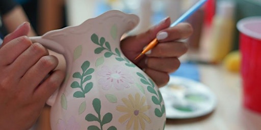 Boozy pottery painting - Sunday