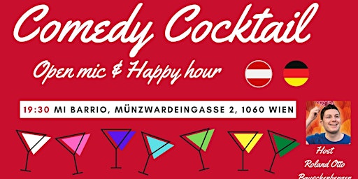 Comedy Cocktail- Open Mic Deutsch