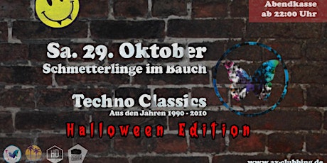 Schmetterlinge im Bauch – Techno Classics *Halloween  Edition*
