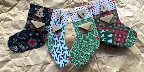 CHRISTMAS STOCKINGS / Advent Calendar - In-Person Bookbinding Workshop