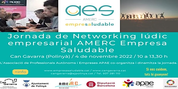 Jornada Gratuïta de networking empresarial AMERC i APAE Empresa Saludable