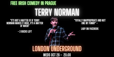 Free Irish Comedy in Prague: Terry Norman primary image