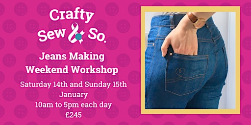 Sew a pair of Jeans - sewing workshop