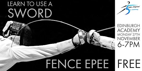 FREE Come and Try Epee 8-14yrs primary image
