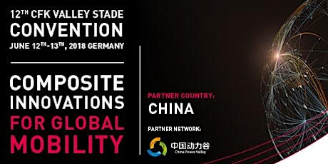 Hauptbild für 12th CFK Valley Stade Convention "Composite Innovations for global mobility"