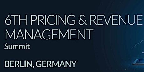 6th Pricing & Revenue Management Summit