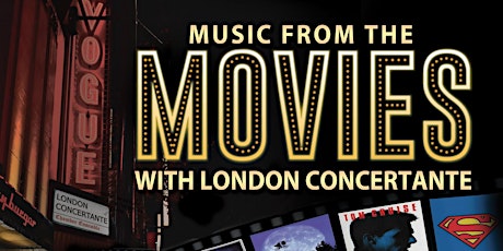 Music from the Movies - Sat 18 Mar, Dublin