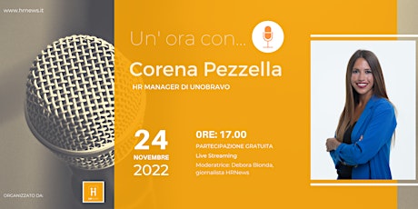 Un'ora con Corena Pezzella, HR Manager di UnoBravo