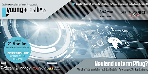 young+restless »Neuland unterm Pflug? – Welche Themen stehen auf der Digitalen Agenda des 19. Bundestages«