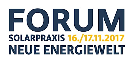 Hauptbild für Erwerb Tagungsunterlagen 18. Forum Neue Energiewelt 2017