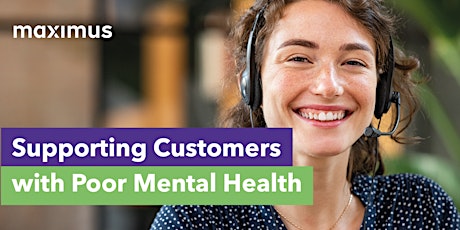 Supporting customers with poor Mental Health Online