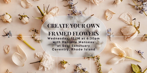 Create Your Own Framed Flowers
