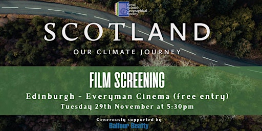 Scotland: Our Climate Journey - Documentary Film (Screening + Panel Q&A)