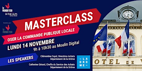 Masterclass French Tech Central : Oser la commande publique locale