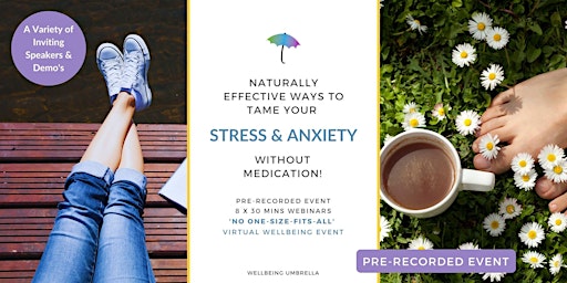 Naturally Effective Ways To Tame Your Stress & Anxiety, Without Medication primary image