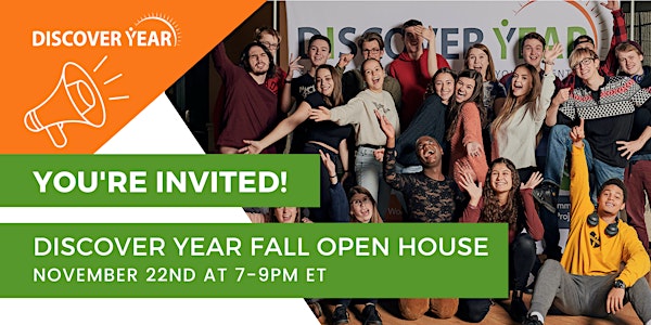 Discover Year Fall Open House