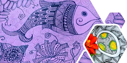 Online: Doodle, Zentangle and Warli Art Drawings for Kids
