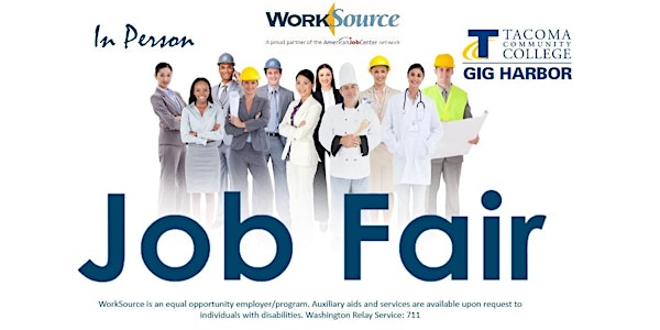 Job Fair in Gig Harbor on December 2nd