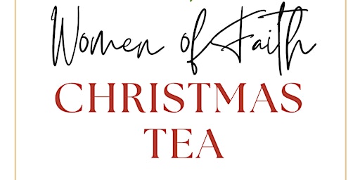 Women of Faith, Christmas Tea