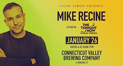 Craft Comedy Featuring Mike Recine @ CT Valley Brewing Co.