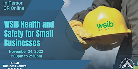 WSIB Health and Safety for Small Businesses
