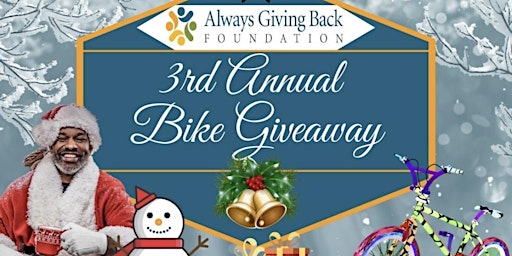 3rd Annual Bike Giveaway