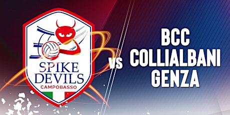Immagine principale di EnergyTime Spike Cb vs  BCC Collialbani Genzano - Campionato Nazionale  B/G 