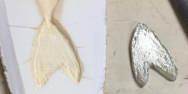 Cuttlefish Bone Pewter Jewelry Casting Workshop