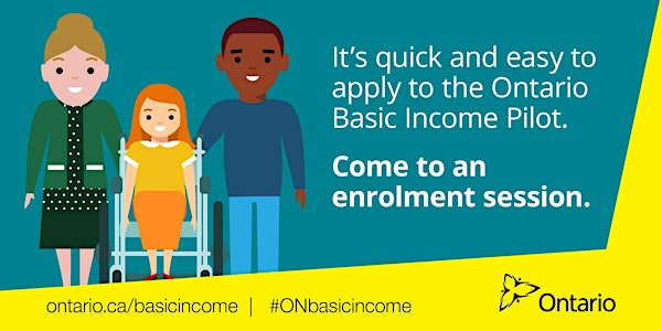 Ontario Basic Income Pilot Enrollment Session - Thunder Bay