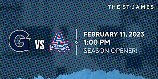 Women's NCAA  Lacrosse 2023 Season Opener - Georgetown vs. American