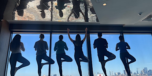 Yoga in the Sky Lounge