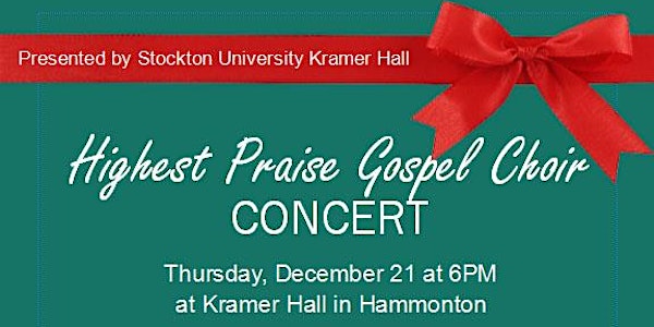 Hammonton Third Thursday: Highest Praise Gospel Choir Concert
