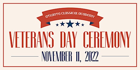 Atlanta Classical Academy Veterans Day Ceremony 2022