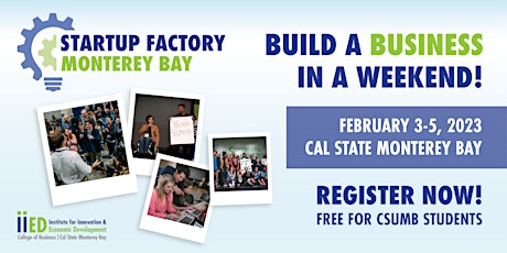 Startup Factory Monterey Bay 2023