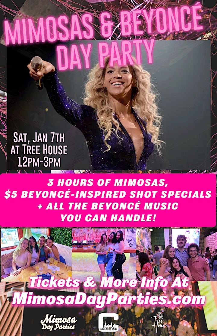 Mimosas & Beyoncé Day Party - Includes 3 Hours of Mimosas! image