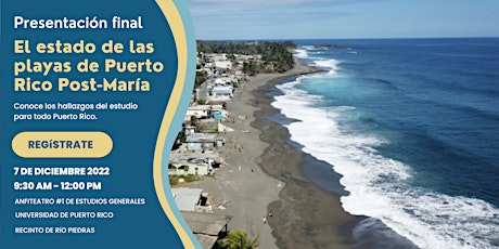 Presentación Final: El estado de las playas de Puerto Rico Post-María