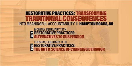 Restorative Practices:Transforming Traditional Consequences (Hampton Roads) primary image