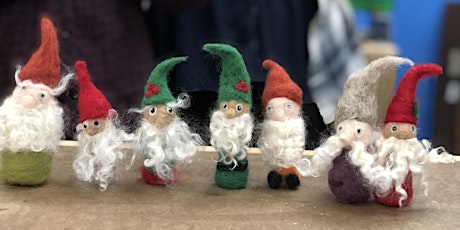 Hanging with my Gnomies - Felted Gnomes & Ornaments