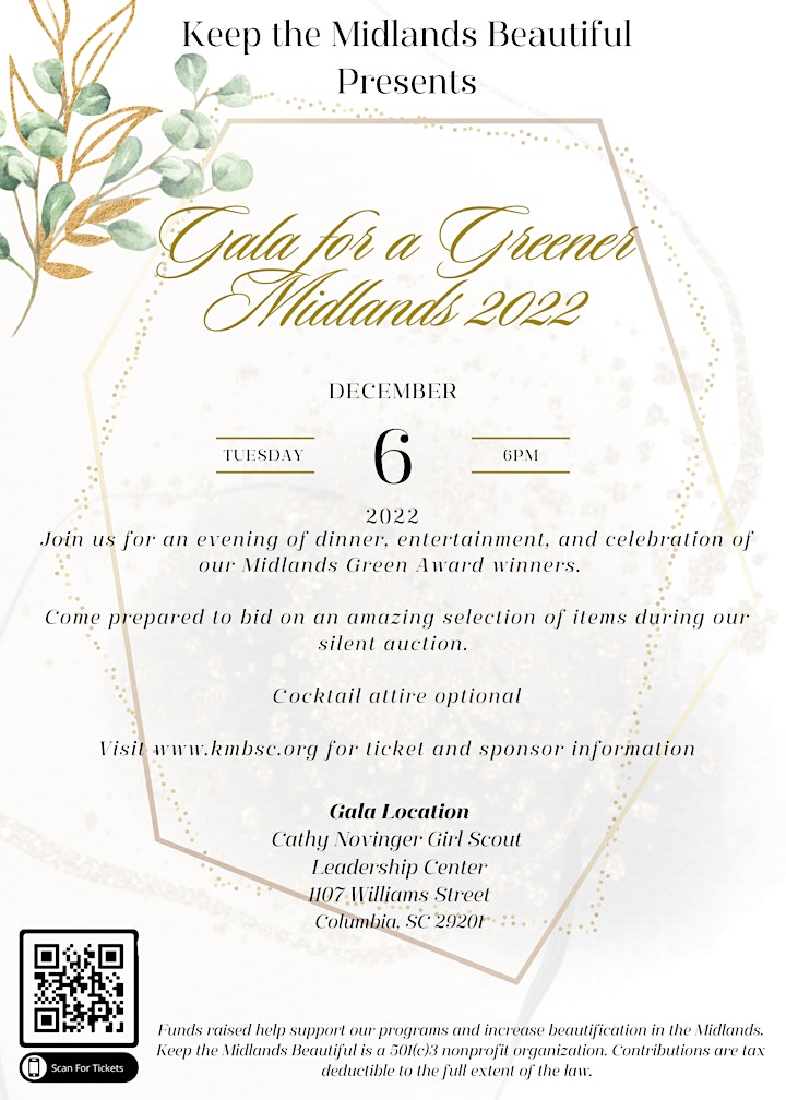 Gala for a Greener Midlands 2022 image